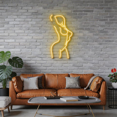 Female Pose Led Neon Sign Light