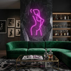 Female Pose Led Neon Sign Light