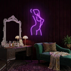 Female Pose Led Neon Sign Light