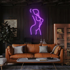 Female Pose Led Neon Sign Light