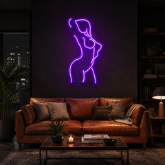 Female Pose Led Neon Sign Light