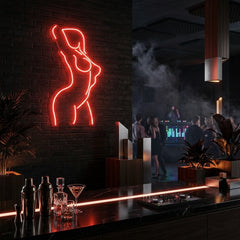 Female Pose Led Neon Sign Light