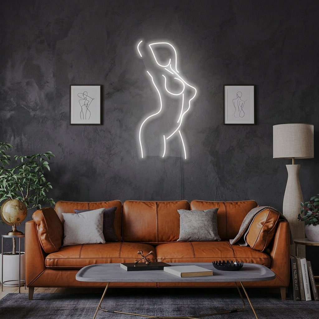 Female Pose Led Neon Sign Light