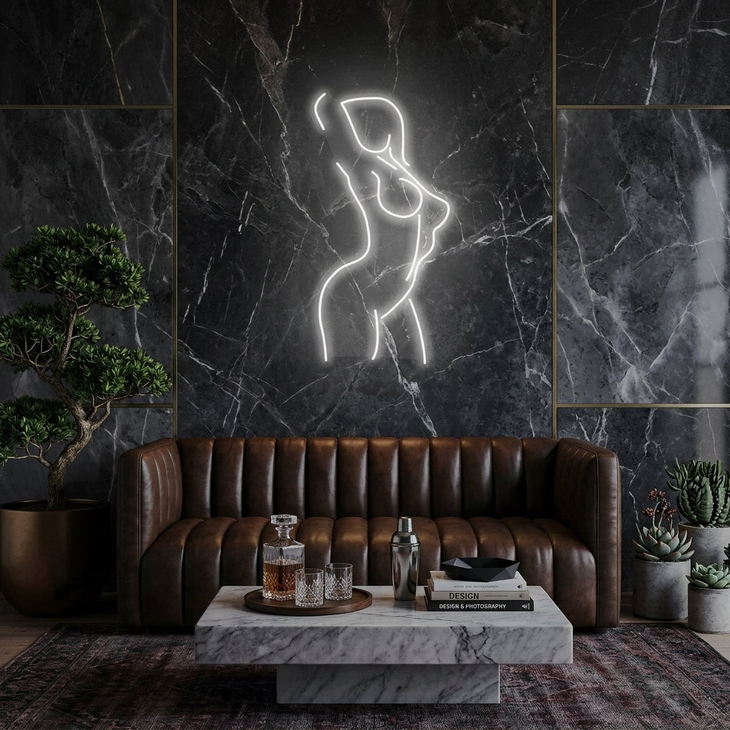 Female Pose Led Neon Sign Light