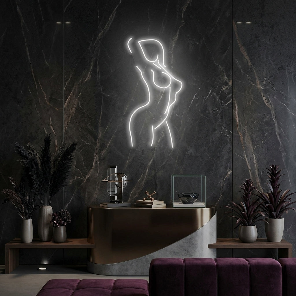 Female Pose Led Neon Sign Light