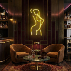 Female Pose Led Neon Sign Light
