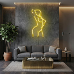 Female Pose Led Neon Sign Light