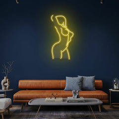Female Pose Led Neon Sign Light