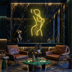 Female Pose Led Neon Sign Light
