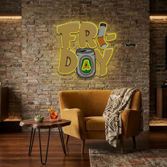 Friday Artwork Led Neon Sign Light