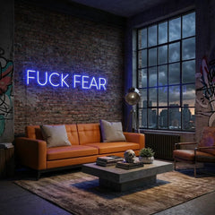 Fuck Fear Led Neon Sign Light