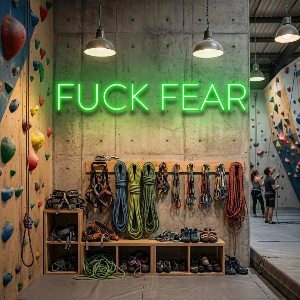 Fuck Fear Led Neon Sign Light