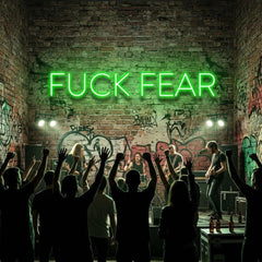 Fuck Fear Led Neon Sign Light