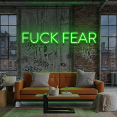 Fuck Fear Led Neon Sign Light