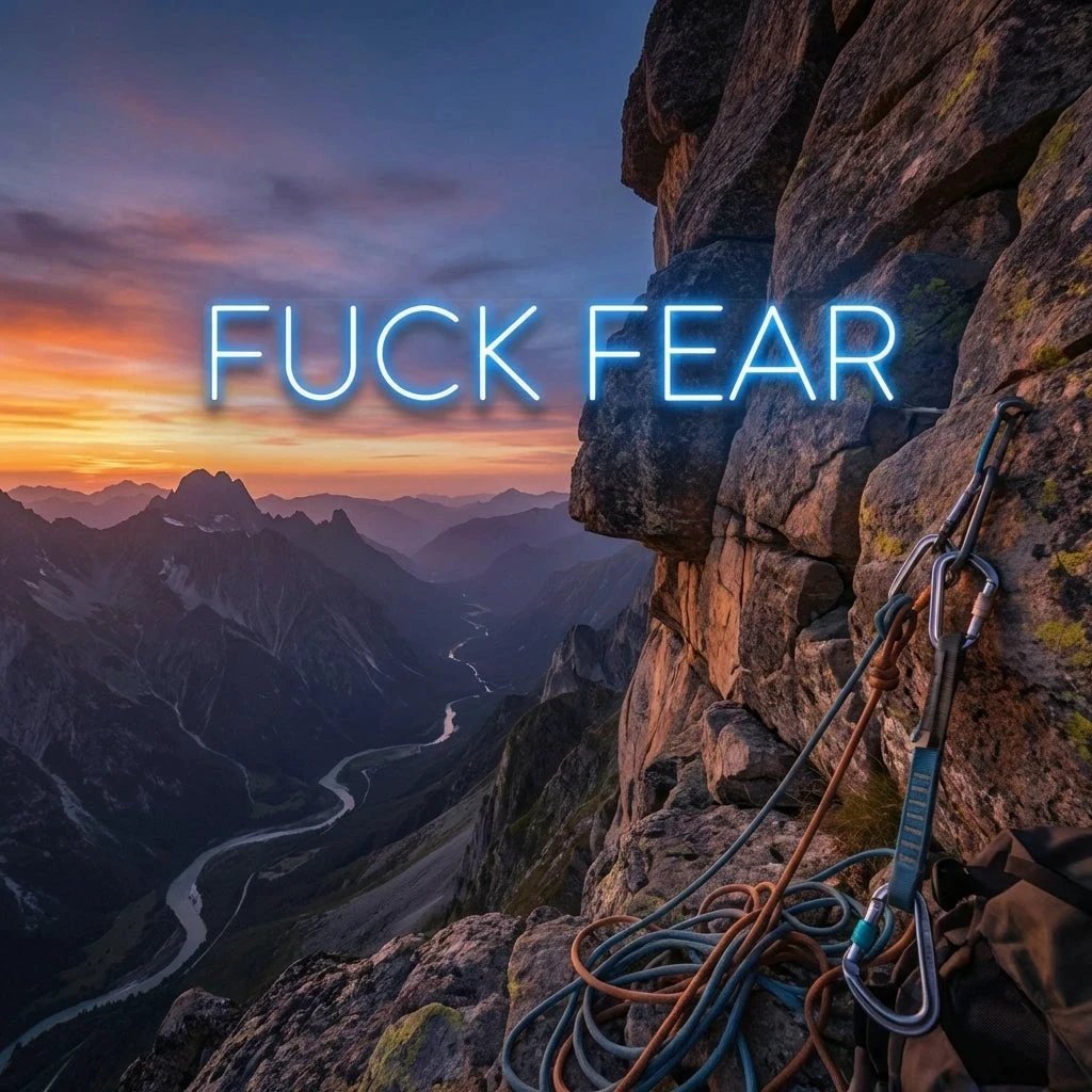 Fuck Fear Led Neon Sign Light