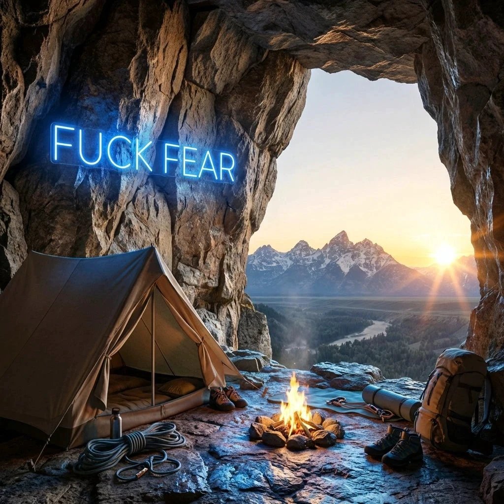 Fuck Fear Led Neon Sign Light