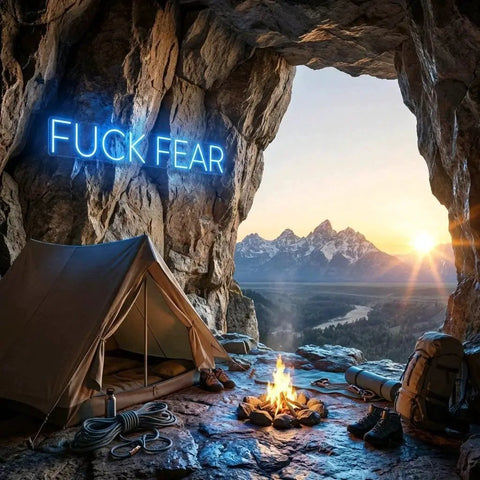 Fuck Fear Led Neon Sign Light