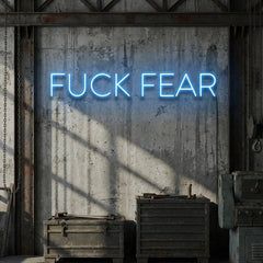 Fuck Fear Led Neon Sign Light
