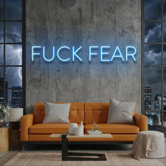 Fuck Fear Led Neon Sign Light