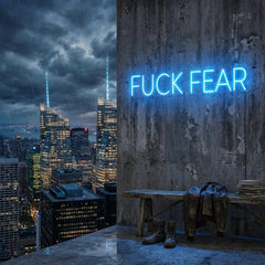 Fuck Fear Led Neon Sign Light