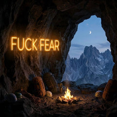 Fuck Fear Led Neon Sign Light