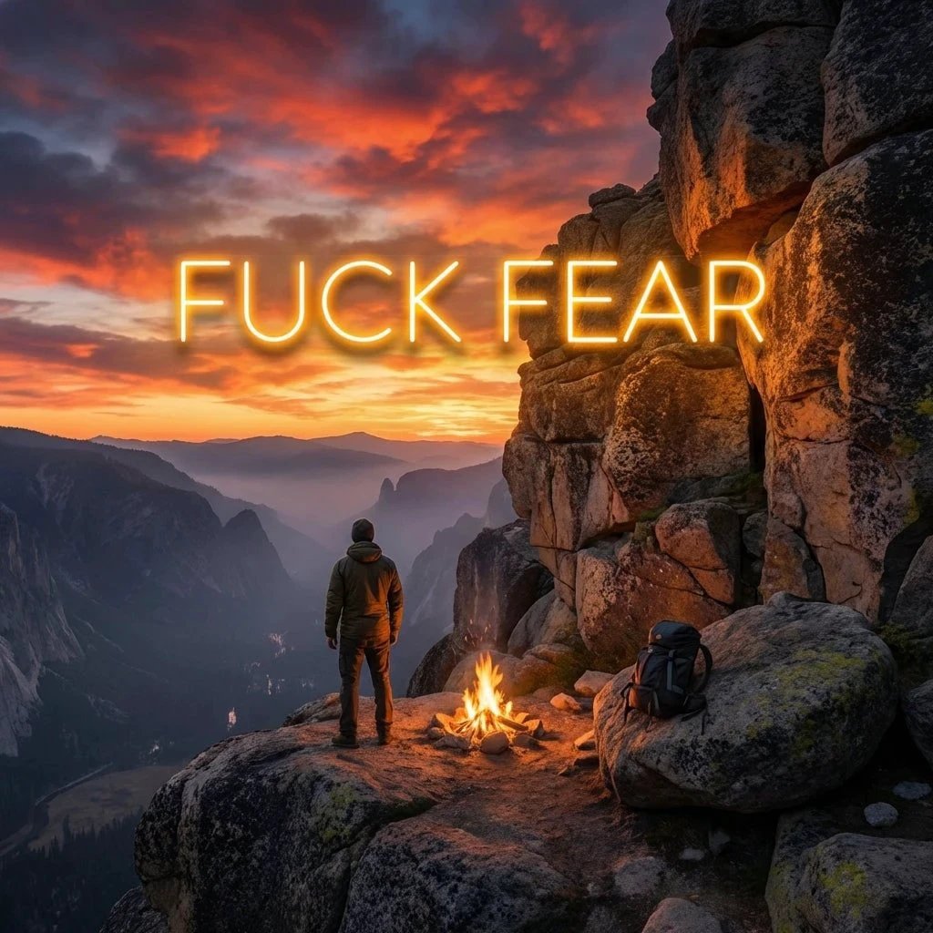 Fuck Fear Led Neon Sign Light