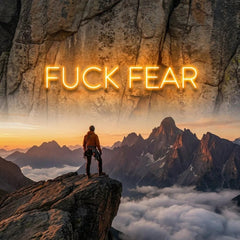 Fuck Fear Led Neon Sign Light