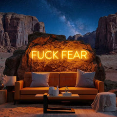 Fuck Fear Led Neon Sign Light