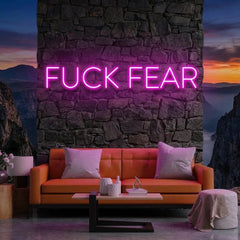 Fuck Fear Led Neon Sign Light