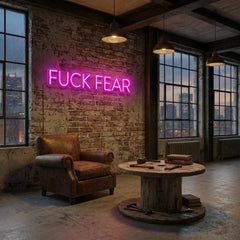 Fuck Fear Led Neon Sign Light