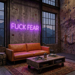 Fuck Fear Led Neon Sign Light