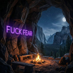 Fuck Fear Led Neon Sign Light