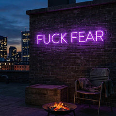Fuck Fear Led Neon Sign Light