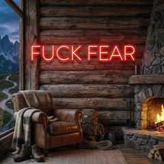 Fuck Fear Led Neon Sign Light