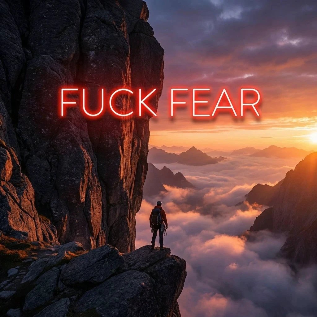 Fuck Fear Led Neon Sign Light
