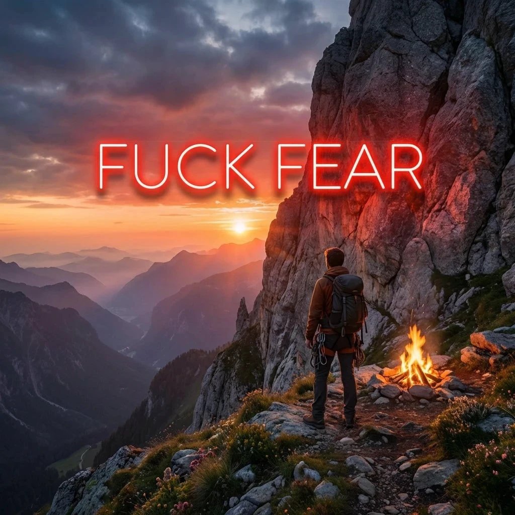 Fuck Fear Led Neon Sign Light