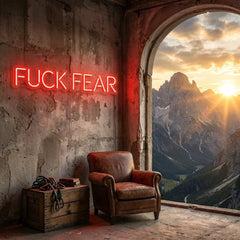 Fuck Fear Led Neon Sign Light