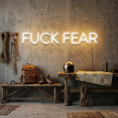 Fuck Fear Led Neon Sign Light
