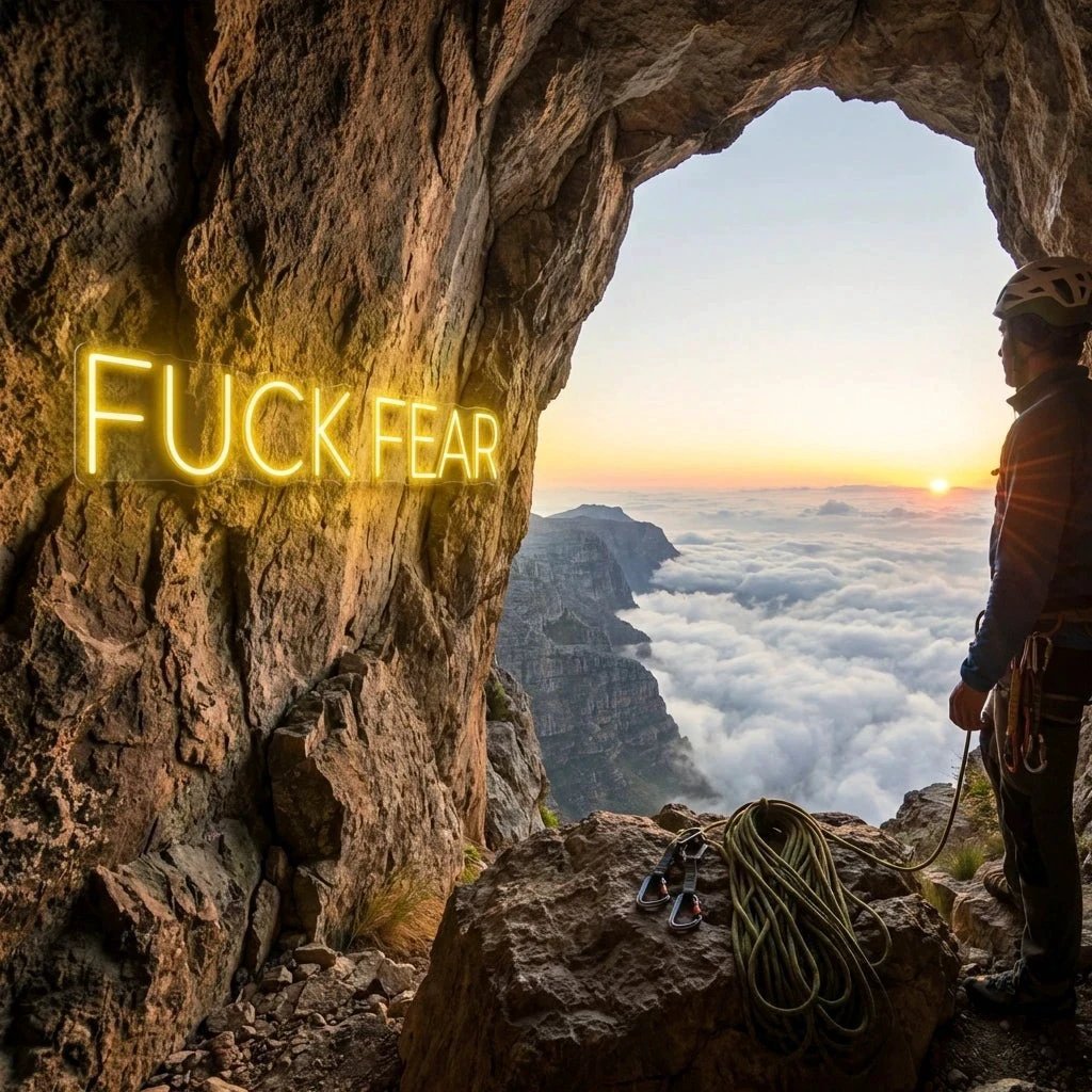Fuck Fear Led Neon Sign Light