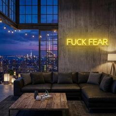Fuck Fear Led Neon Sign Light