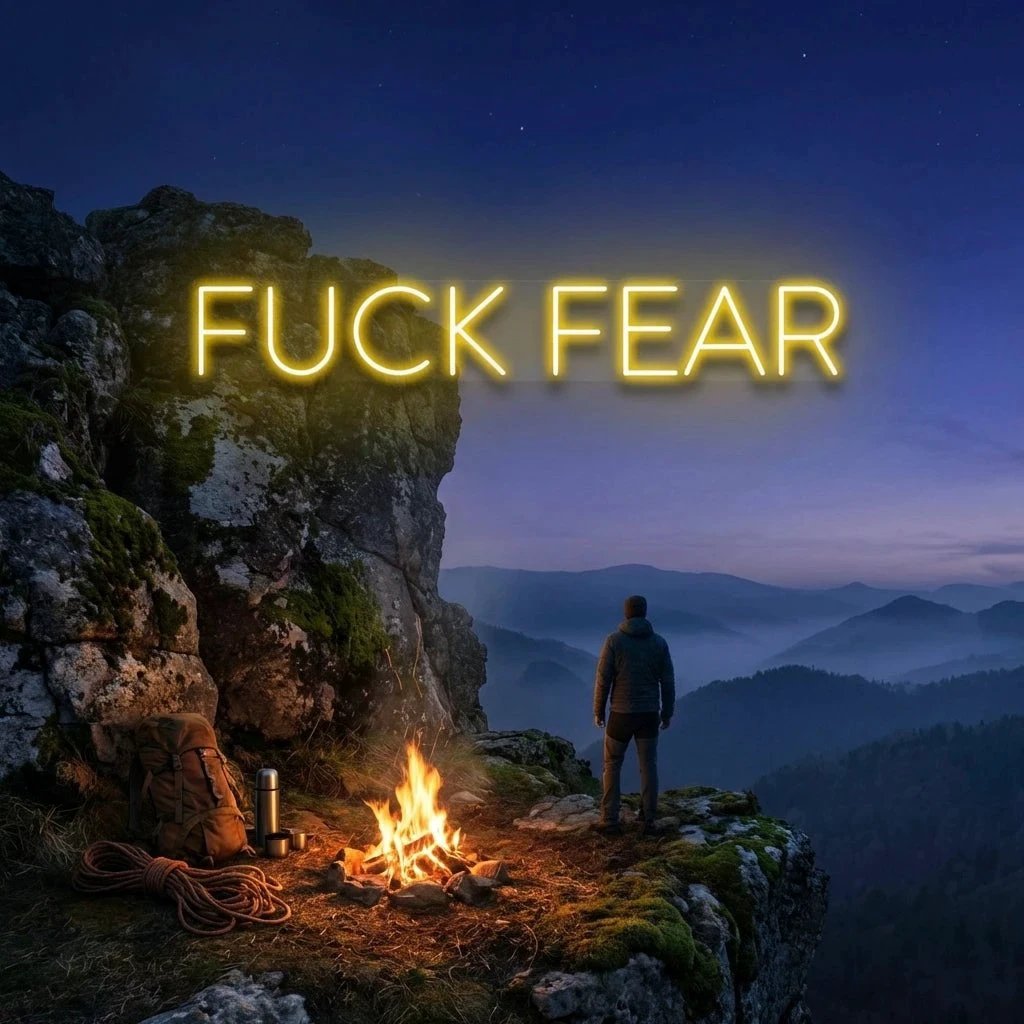 Fuck Fear Led Neon Sign Light