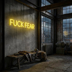 Fuck Fear Led Neon Sign Light