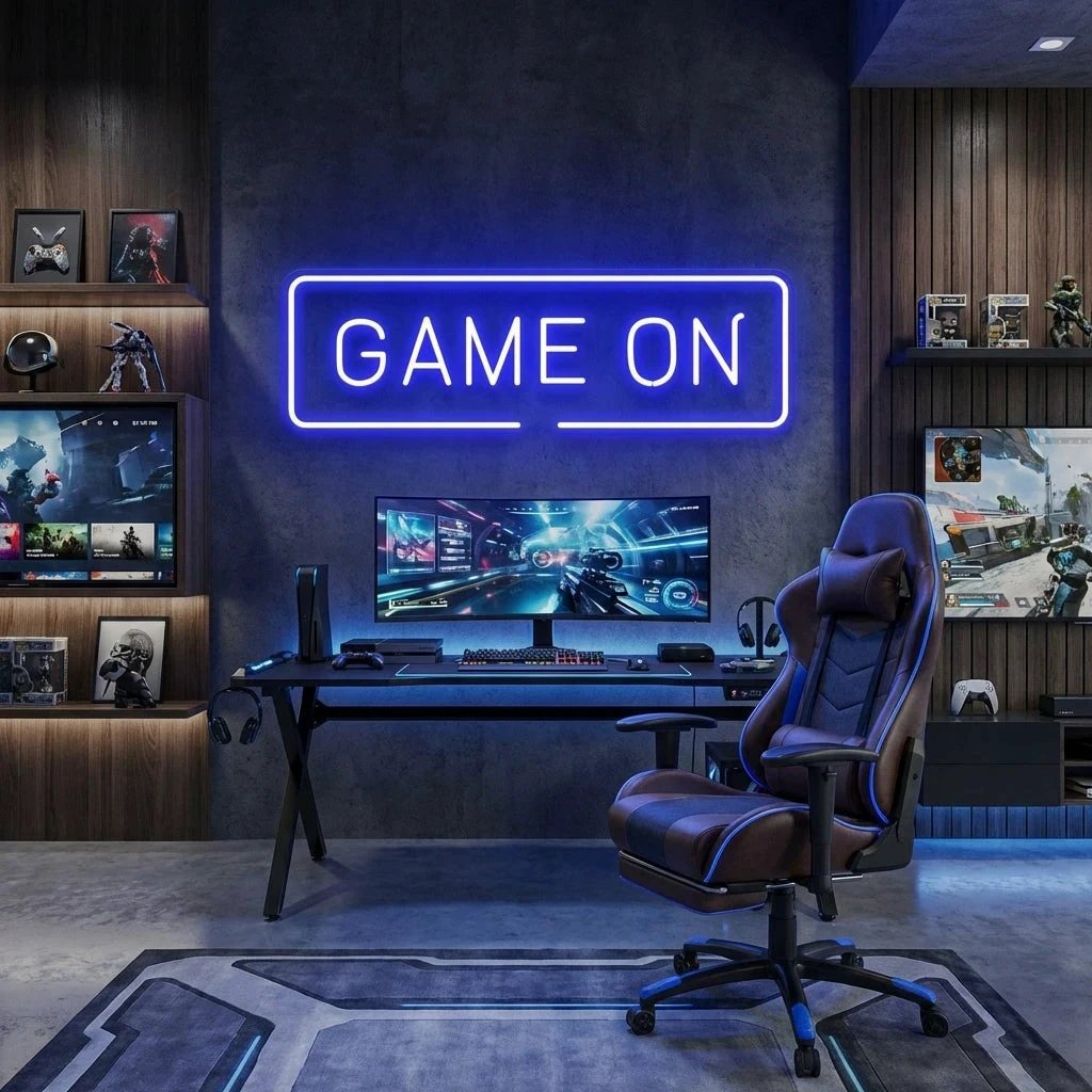 Game On Led Neon Sign Light
