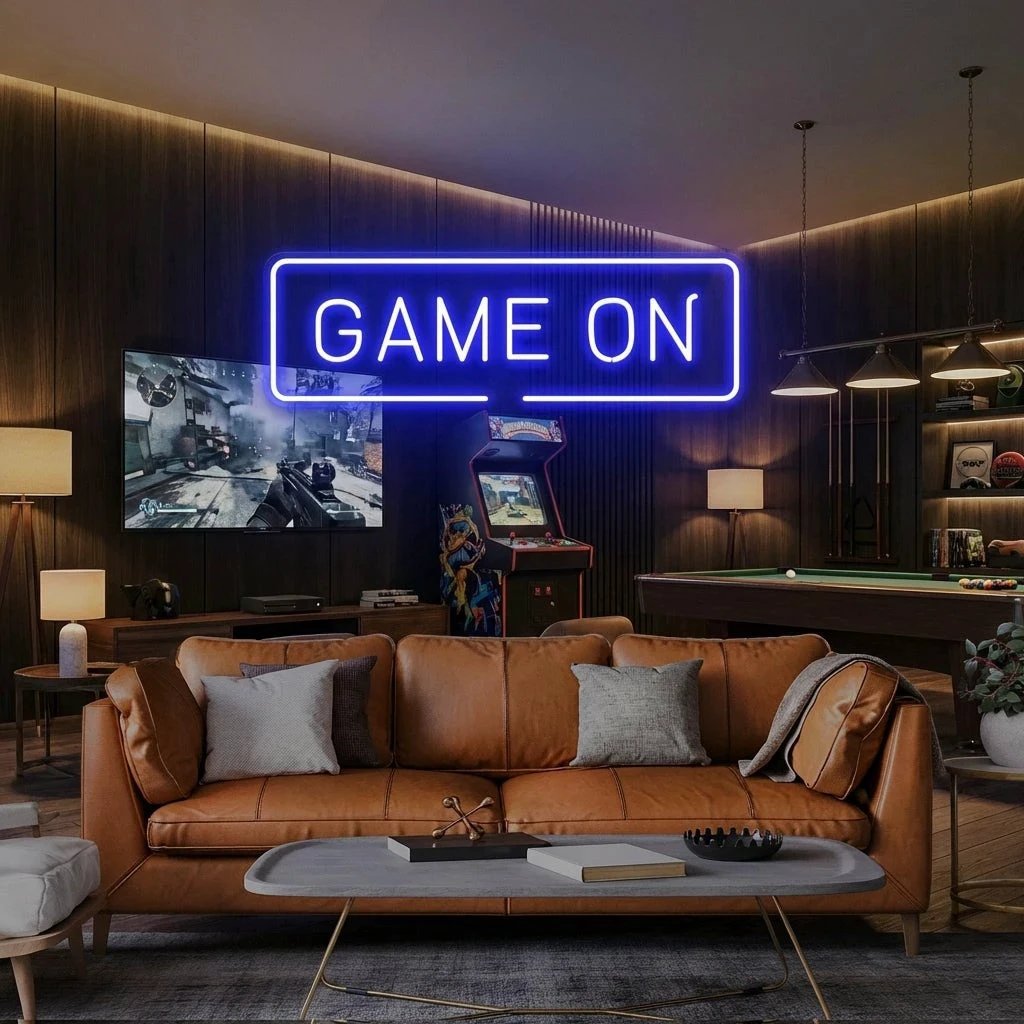 Game On Led Neon Sign Light