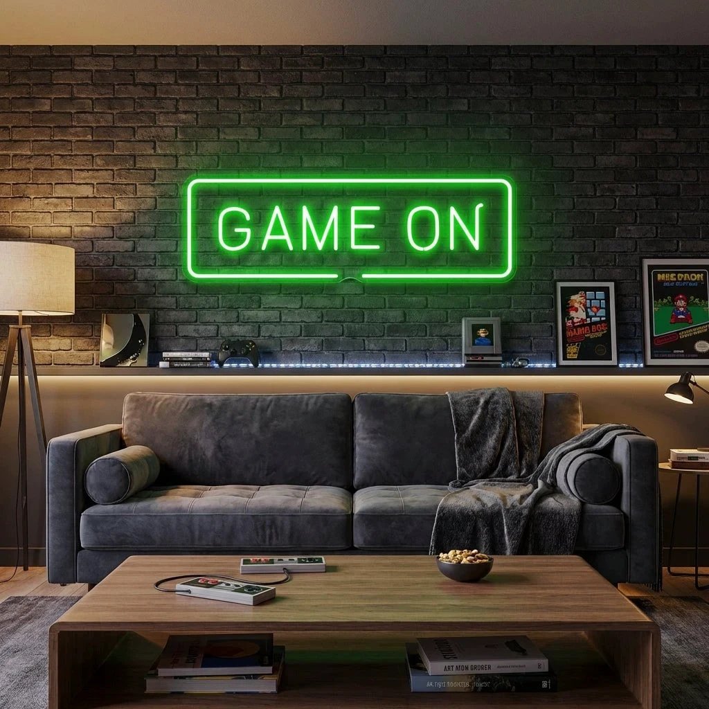Game On Led Neon Sign Light