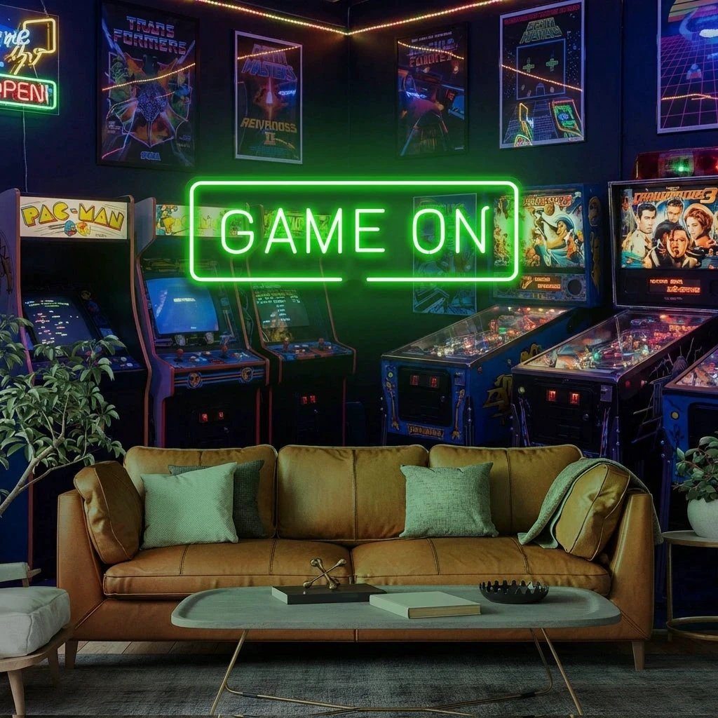 Game On Led Neon Sign Light