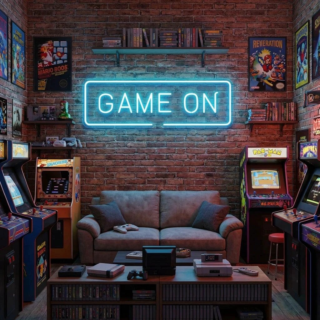 Game On Led Neon Sign Light