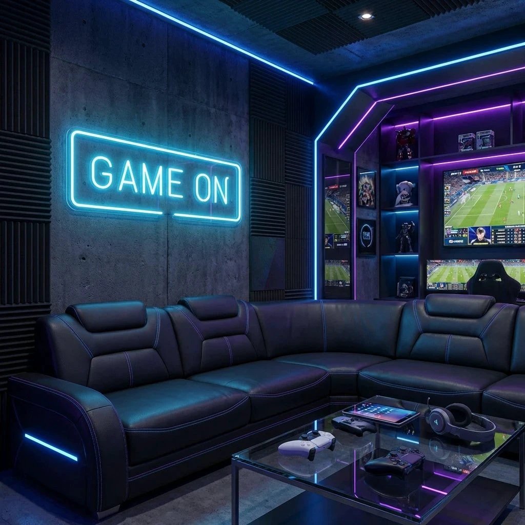 Game On Led Neon Sign Light