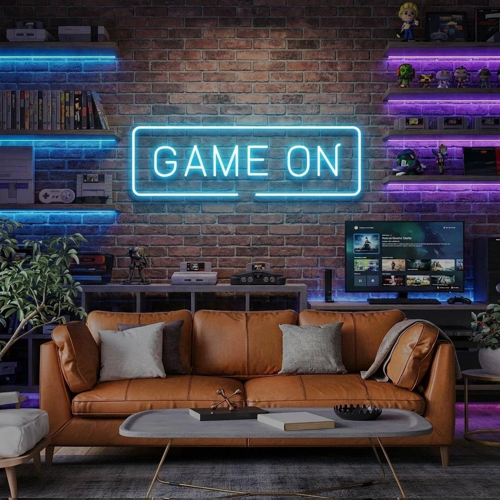 Game On Led Neon Sign Light