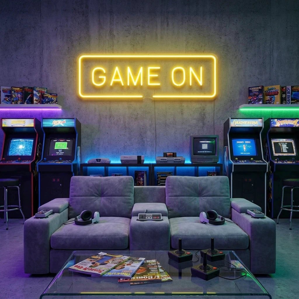 Game On Led Neon Sign Light